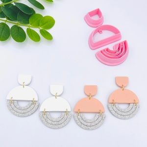 Clay Cutters for Polymer Clay Earrings (Earrings not included)